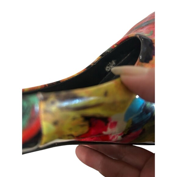 Steve Madden Dejavu Floral Multi Platform Stiletto Pumps Ultra Heels Women's 7M - Picture 12 of 13